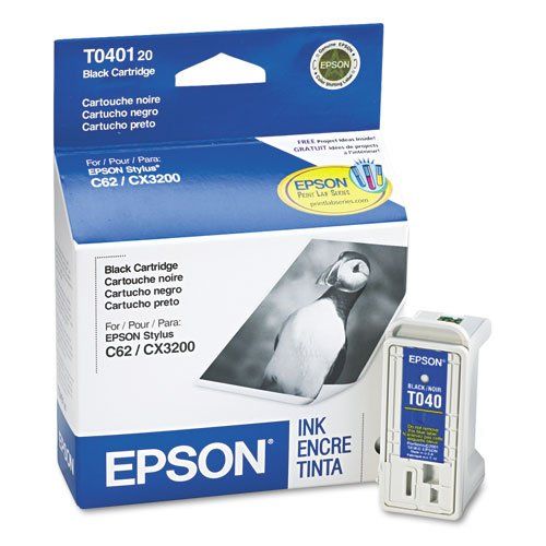 엡손 Epson - T040120 Ink, 600 Page-Yield, Black