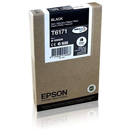 엡손 Epson T617100 High Capacity Black Ink Cartridge 4000 Pages