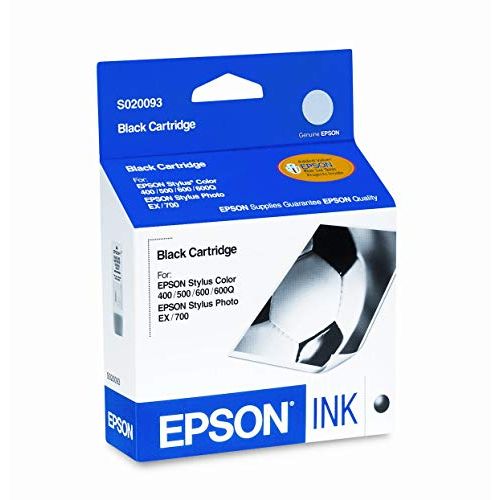 엡손 Epson Stylus Photo 700 Color 440 660 640 600 S020187(S020093/S020187) OEM Genuine Black Inkjet Cartridge