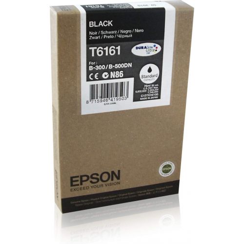 엡손 Epson Black Ink Cartridge, 3000 Yield (C13T616100)