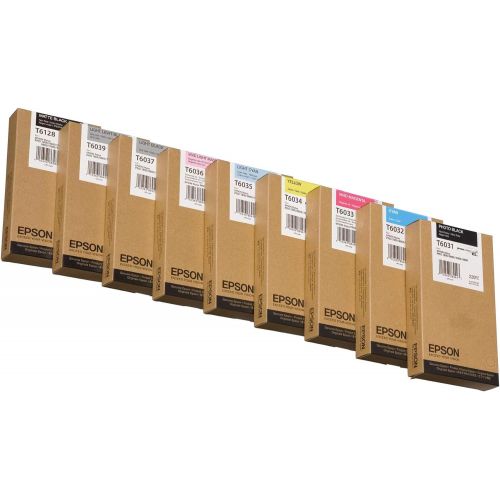 엡손 Epson UltraChrome K3 Ink Cartridge - 220ml Photo Black (T603100)