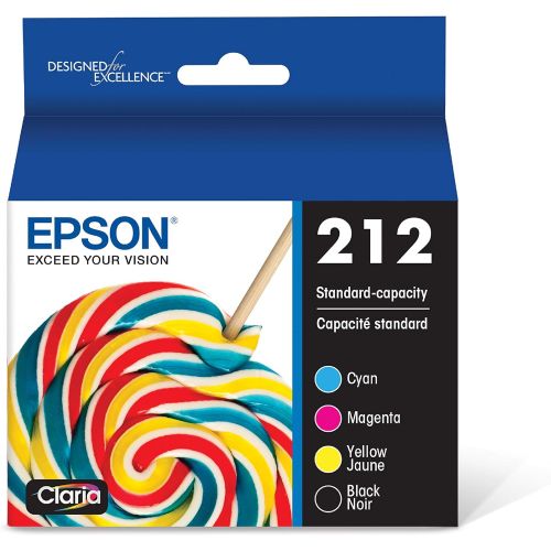 엡손 Epson T212 Claria Standard Capacity Cartridge Ink - Black and Color Combo Pack & T212 Claria Standard Capacity Cartridge Ink - Color Combo Pack