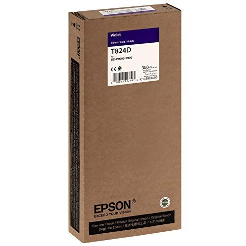 엡손 Epson T824D00 UltraChrome HDX Violet Ink Cartridge (350ml)