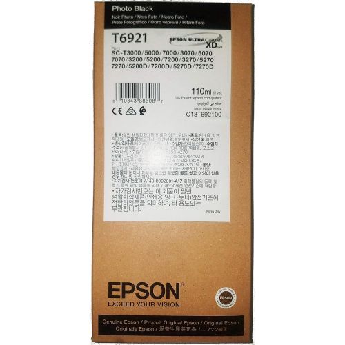 엡손 Epson C13T692100 T6921 Ink Cartridge Black, 110ml