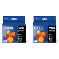 Epson T288120-BCS DURABrite Ultra Black and Color Combo Pack Standard Capacity Cartridge Ink - 2 Pack