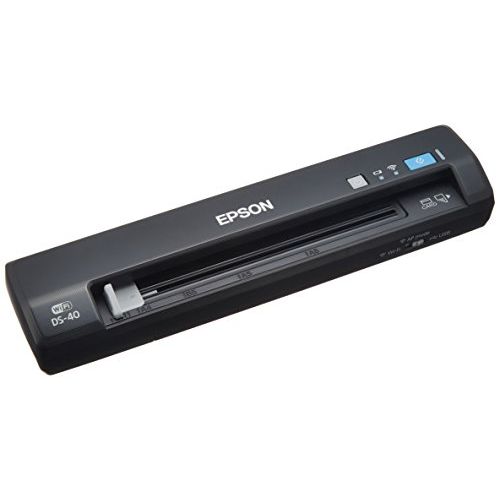 엡손 EPSON mobile scanner DS-40 AA battery but drive Wi-Fi enabled wireless Smartphone and tablet.