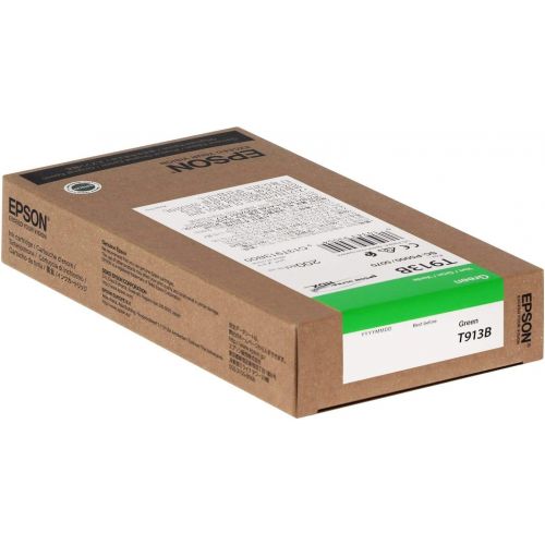 엡손 Epson T913B00 Ink Cartridge (Green) in Retail Packaging