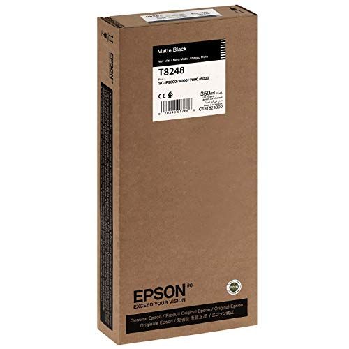 엡손 Epson UltraChrome HD Ink Cartridge - 350ml Matte Black (T824800)