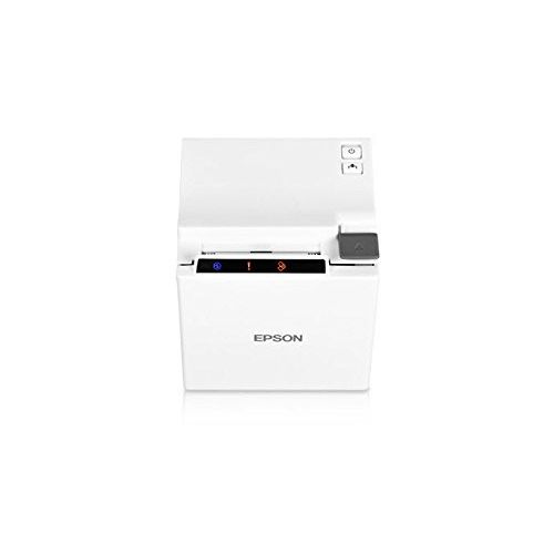 엡손 Epson C31CE74021 Series TM-M10 Thermal Receipt Printer, Autocutter, USB, Ethernet, Energy Star, White