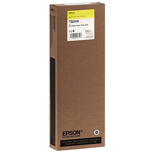 엡손 Epson UltraChrome HD Yellow 700mL Ink Cartridge for SureColor SC P6000/8000/7000/9000 Series Printers