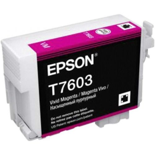 엡손 Epson T7603 Vivid Ink Cartridge - Magenta