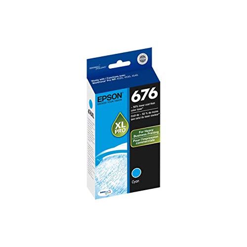 엡손 Epson 676XL - Cyan - original - ink cartridge - for WorkForce Pro WP-4010, 4020, 4023, 4090, 4520,