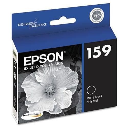 엡손 Epson T159820 High-Gloss Ink, Matte Black