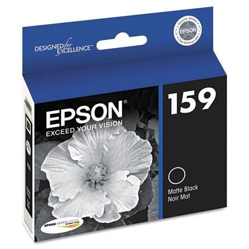 엡손 Epson T159820 High-Gloss Ink, Matte Black