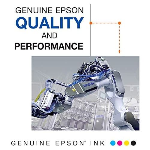 엡손 Epson T277 Claria Photo HD Ink Standard Capacity Cyan Cartridge (T277220-S) for Select Epson Expression Printers