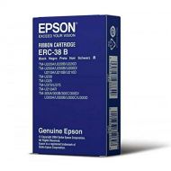 Epson ERC38B Cash Register Ribbon, Fabric [Set of 4]