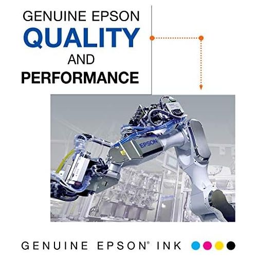 엡손 Epson T126 DURABrite Ultra Ink Standard Capacity Yellow Cartridge (T126420-S) for Select Epson Stylus and Workforce Printers