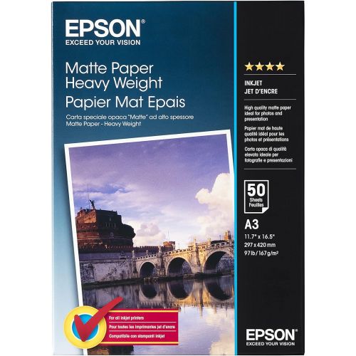 엡손 Epson Supplies Paper A3 Matte Heavyweight