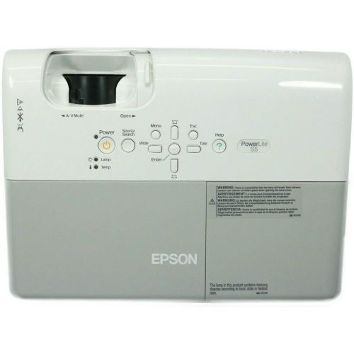 엡손 Epson PowerLite S5 Business Projector (SVGA Resolution 800x600) (V11H252020)