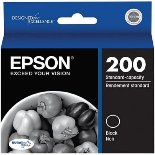 엡손 Epson 200, (T200120) DuraBrite Ultra Standard-Capacity Black Ink Cartridge