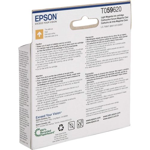 엡손 Epson UltraChrome K3 -Inkjet -Cartridge Light Magenta T059620