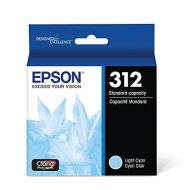 Epson T312 Claria Photo HD -Ink Standard Capacity Light Cyan -Cartridge (T312520-S) for select Epson Expression Photo Printers