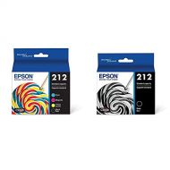 Epson T212 Claria Standard Capacity Cartridge Ink - Black and Color Combo Pack & T212 Claria Standard Capacity Cartridge Ink - Black, T212120-S