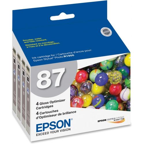 엡손 Epson America T087020 Gloss Optimizer Ink Cart R1900