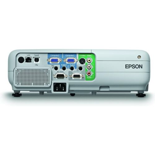 엡손 Epson PowerLite 84 Projector (White/Gray)