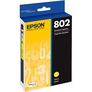 Epson T802 DURABrite Ultra -Ink Standard Capacity Yellow -Cartridge (T802420-S) for select Epson WorkForce Pro Printers