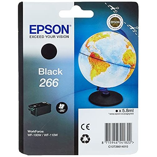 엡손 Epson Singlepack Black 266 Ink Cartr In rs blister pa