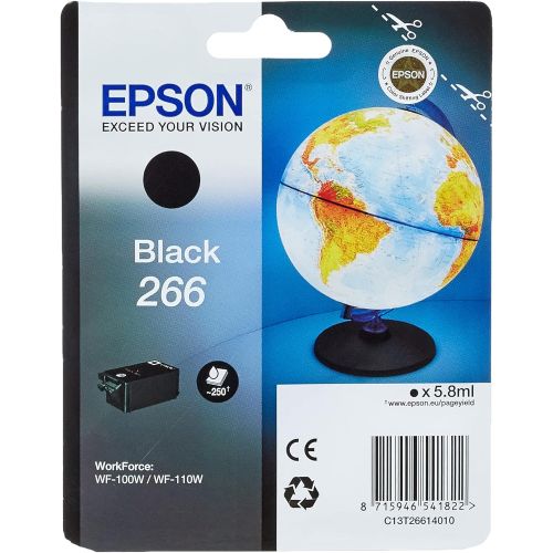 엡손 Epson Singlepack Black 266 Ink Cartr In rs blister pa