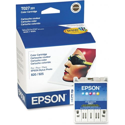 엡손 Epson T027 (T027201) 5 Original Color Ink Cartridge