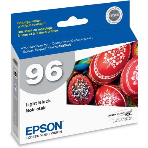 엡손 Epson T096720 Stylus Photo R2880 Printer UltraChrome K3 Ink Cartridge (Light Black)