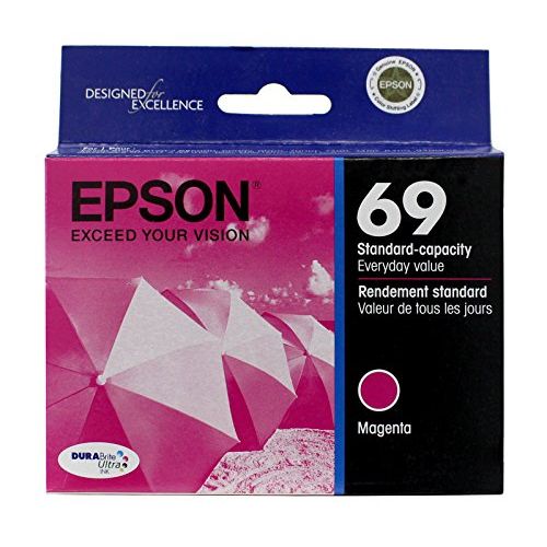 엡손 Epson T069320 69 OEM Ink Cartridge: Magenta Yields 350 Pages