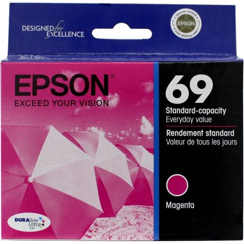 엡손 Epson T069320 69 OEM Ink Cartridge: Magenta Yields 350 Pages