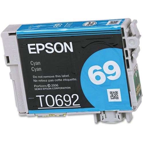 엡손 Epson T069220 OEM Ink - (69) DURABrite Ultra Cyan Ink (380 Yield) OEM