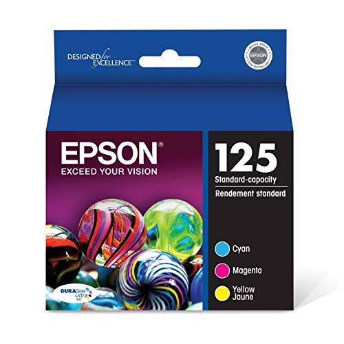 엡손 Epson T125520 DURABrite Ultra Color Combo Pack Standard Capacity Cartridge Ink