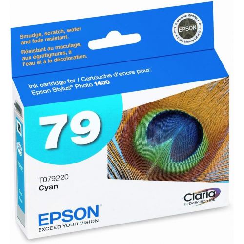 엡손 EPST079220 - Epson 79 High-Capacity Cyan Ink Cartridge