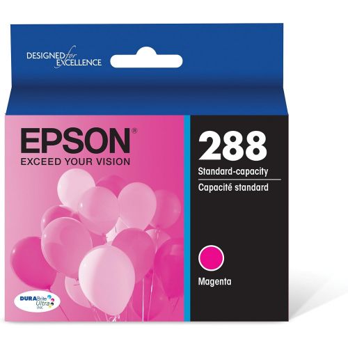 엡손 Epson T288220-S T288220 DURABrite Ultra Cyan Standard Capacity -Cartridge -Ink & T288320-S DURABrite Ultra Magenta Standard Capacity -Cartridge -Ink