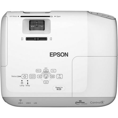 엡손 Epson V11H690020 High Definition LCD Projector, PowerLite W29,White