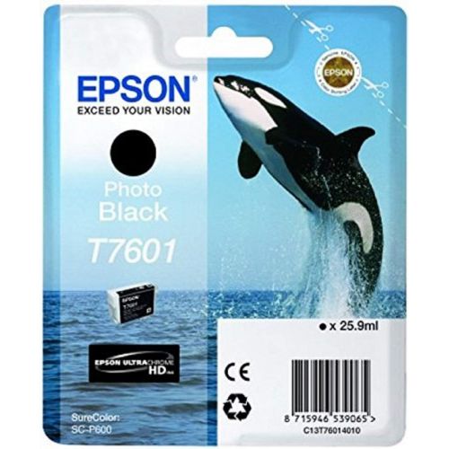 엡손 Epson T7601 Ink Cartridge - Photo Black