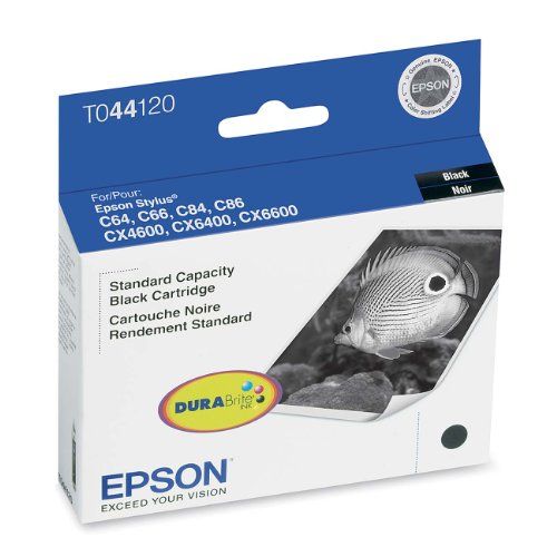 엡손 Epson DURABrite Standard Capacity Inkjet Cartridge (Black) (T044120)