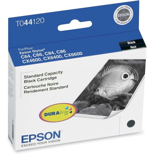 엡손 Epson DURABrite Standard Capacity Inkjet Cartridge (Black) (T044120)