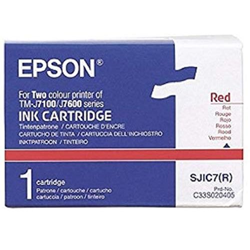 엡손 Epson C33S020505 Ink Cartridge Red - 1 Pack in Retail Packing