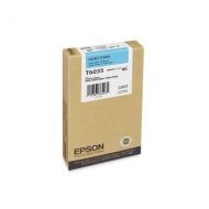 Epson Ink, T603500, Light Cyan UltraChrome K3, 220 ml [Non - Retail Packaged]