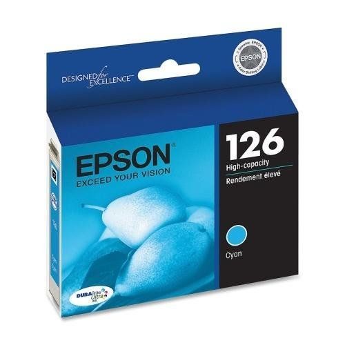 엡손 Epson NX330/430/Workforce 60/435/520/545/630/633/635/645/7010/840/845 DURABrite Ultra High Capacity Cyan Ink (470 Yield) Cyan Ink (470 Yield), Part Number T126220