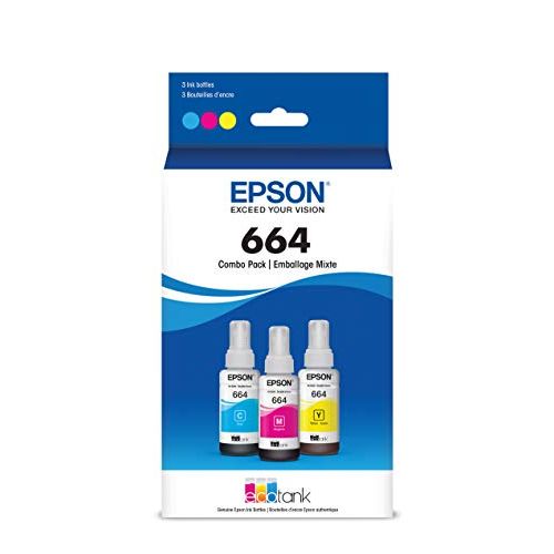 엡손 Epson T664520 EcoTank Color Combo -Ink Bottles