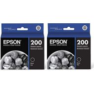 Epson T200120 DURABrite Ultra Standard-Capacity Black Ink Cartridge (2, Black)