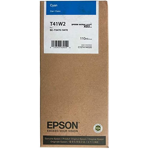 엡손 Epson 110 ml - Cyan - Original - Ink Cartridge - for SureColor T3470, T5470